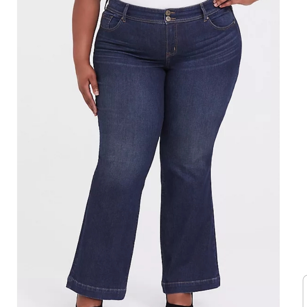 TORRID Flare Jeans Dark Wash 24S